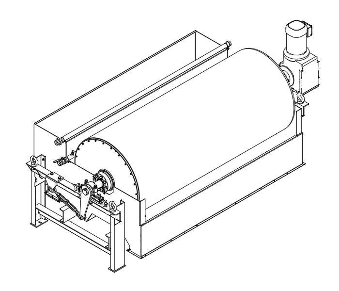 CMS 鐵礦用轉(zhuǎn)筒磁選機(jī)